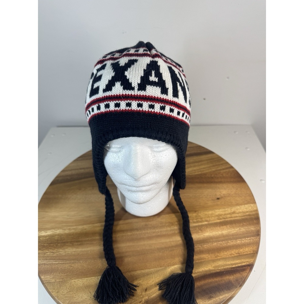 Houston Texans (NFL) Peruvian Chullo Beanie Warm Soft Winter Hat Earflap Unisex